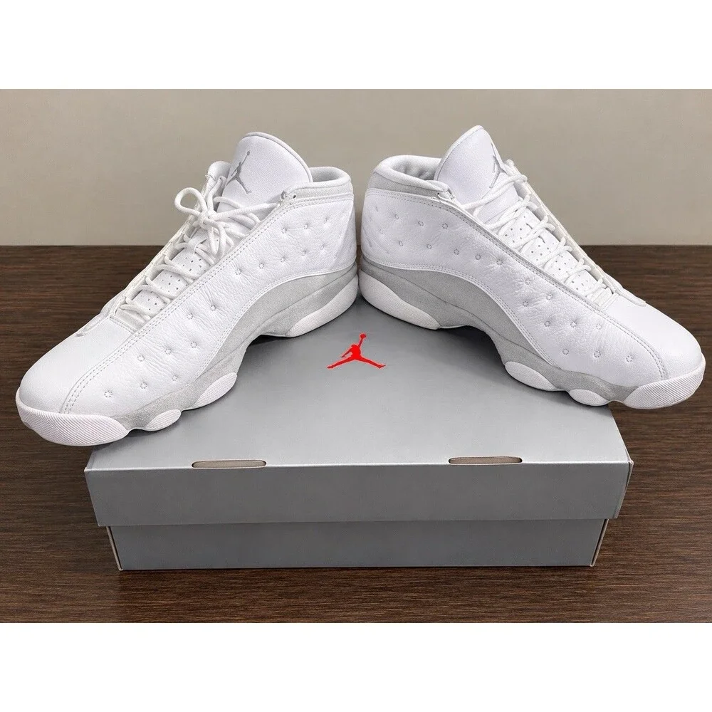 Jordan Air Jordan 13 Retro Low Pure Money 310810-100 White/Metallic Silver